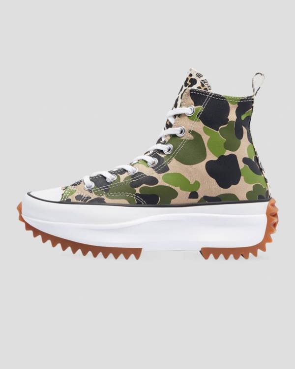 Zapatillas Altas Converse Run Star Hike Wild Archive Camuflaje | CV-748YNX