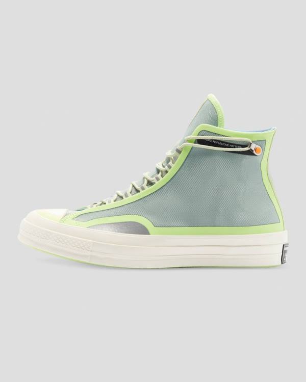 Zapatillas Altas Converse Seam Tape Chuck 70 Verde | CV-123YZB