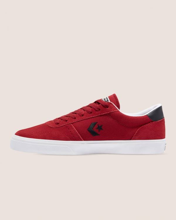 Zapatillas Bajas Converse Boulevard Suede Rojas | CV-345PFU