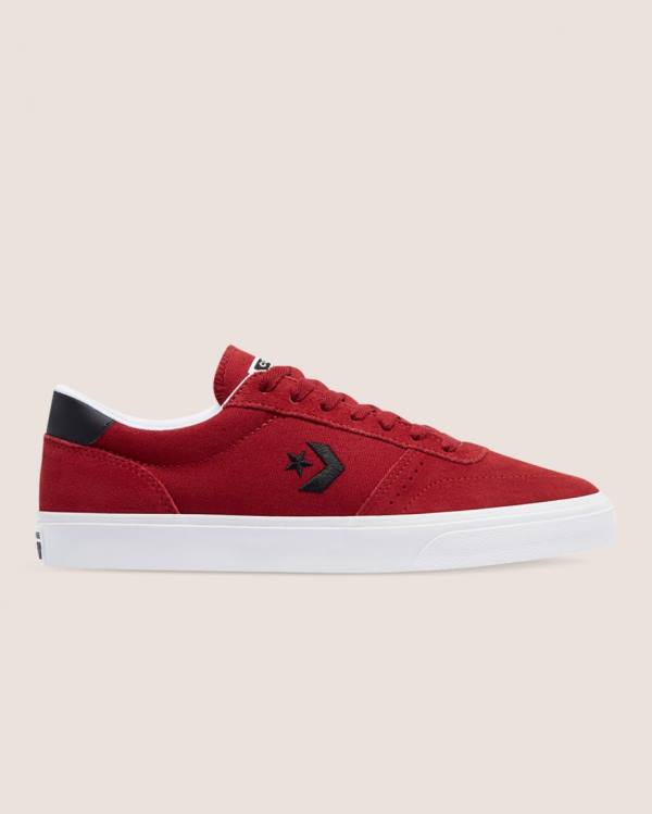 Zapatillas Bajas Converse Boulevard Suede Rojas | CV-345PFU