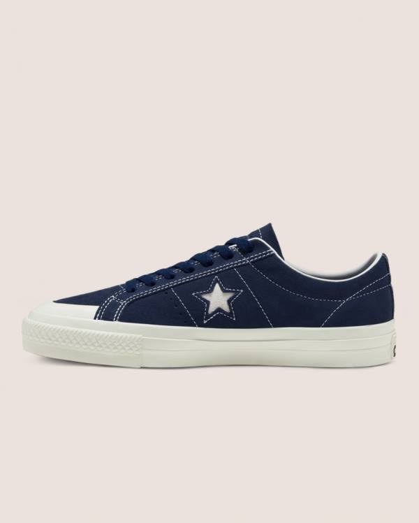 Zapatillas Bajas Converse CONS Alexis Sablone One Star Pro Suede Azules | CV-713XAE