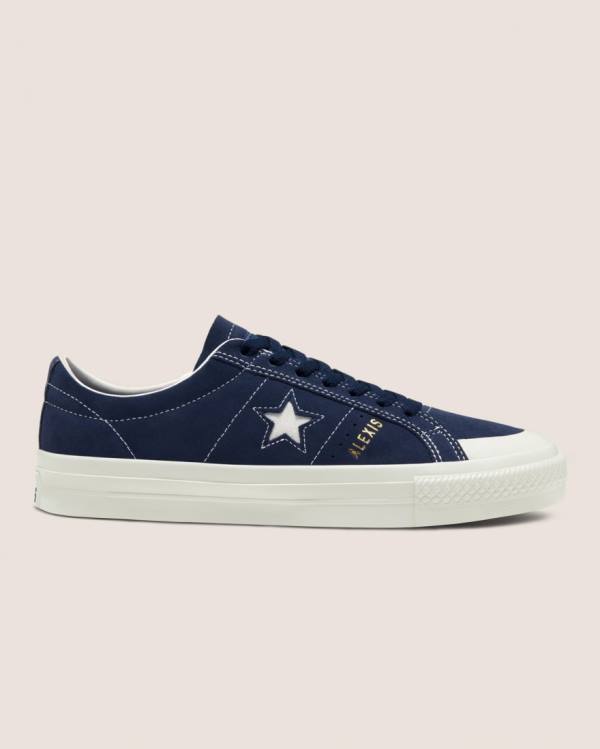 Zapatillas Bajas Converse CONS Alexis Sablone One Star Pro Suede Azules | CV-713XAE