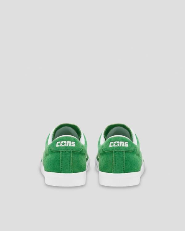 Zapatillas Bajas Converse Checkpoint Pro Pigskin Suede Verde | CV-904ZEY