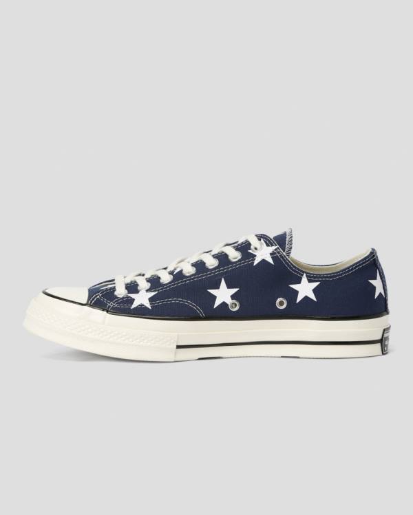 Zapatillas Bajas Converse Chuck 70 Archive Print Azules | CV-710OIJ