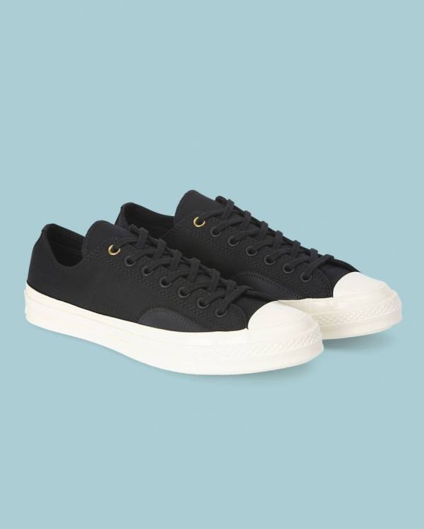 Zapatillas Bajas Converse Chuck 70 Clean N Preme Negras | CV-591DSP