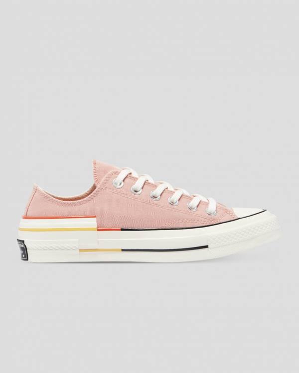 Zapatillas Bajas Converse Chuck 70 Colour Block Rosas | CV-128DFK