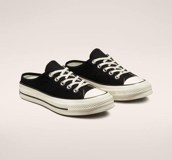 Zapatillas Bajas Converse Chuck 70 Mule Negras | CV-134WRT