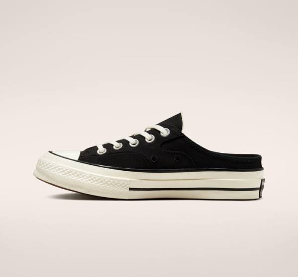 Zapatillas Bajas Converse Chuck 70 Mule Negras | CV-865IEQ