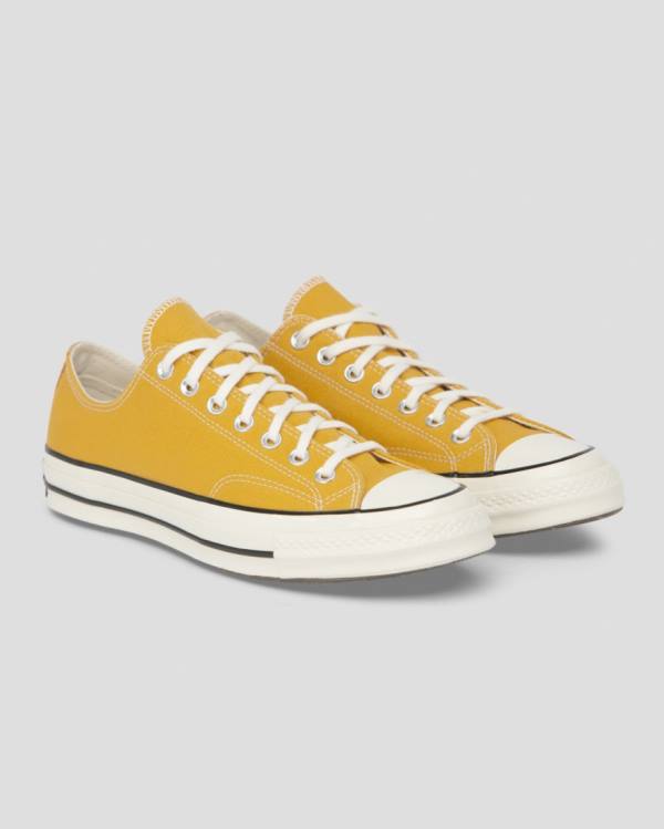 Zapatillas Bajas Converse Chuck 70 Vintage Canvas Amarillo | CV-328OMW