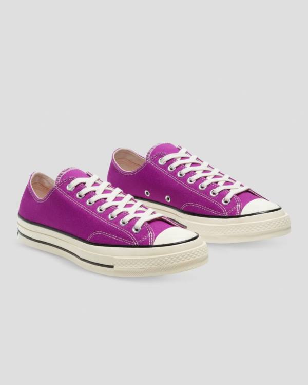 Zapatillas Bajas Converse Chuck 70 Vintage Canvas Moradas | CV-846OPD