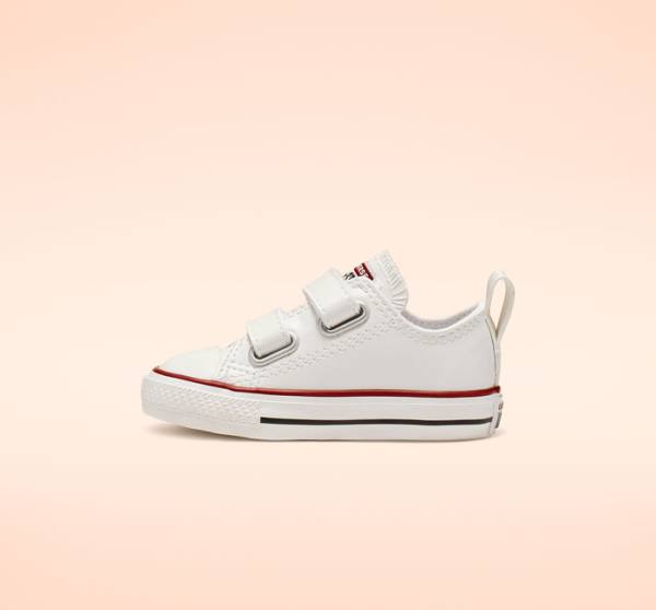 Zapatillas Bajas Converse Chuck Taylor All Star Easy-On Cuero Blancas | CV-068NEG