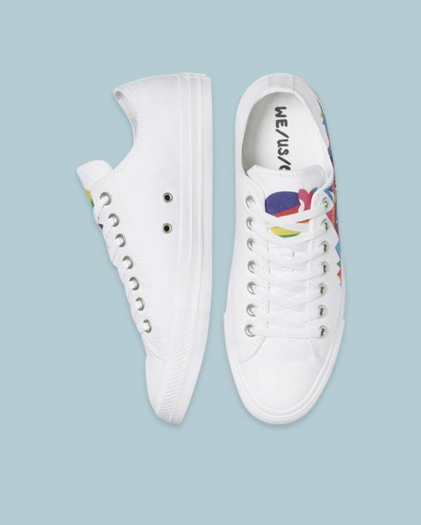 Zapatillas Bajas Converse Chuck Taylor All Star Pride Blancas | CV-175CRO