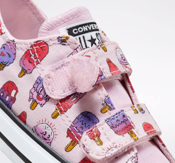 Zapatillas Bajas Converse Chuck Taylor All Star Easy-On Frozen Treats Rosas Rosas | CV-347NRE