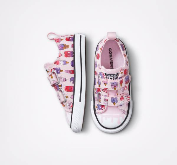 Zapatillas Bajas Converse Chuck Taylor All Star Easy-On Frozen Treats Rosas Rosas | CV-347NRE