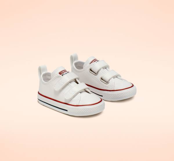 Zapatillas Bajas Converse Chuck Taylor All Star Easy-On Cuero Blancas | CV-480JGH