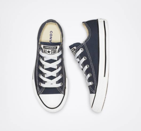 Zapatillas Bajas Converse Chuck Taylor All Star Classic Azul Marino | CV-609UOJ