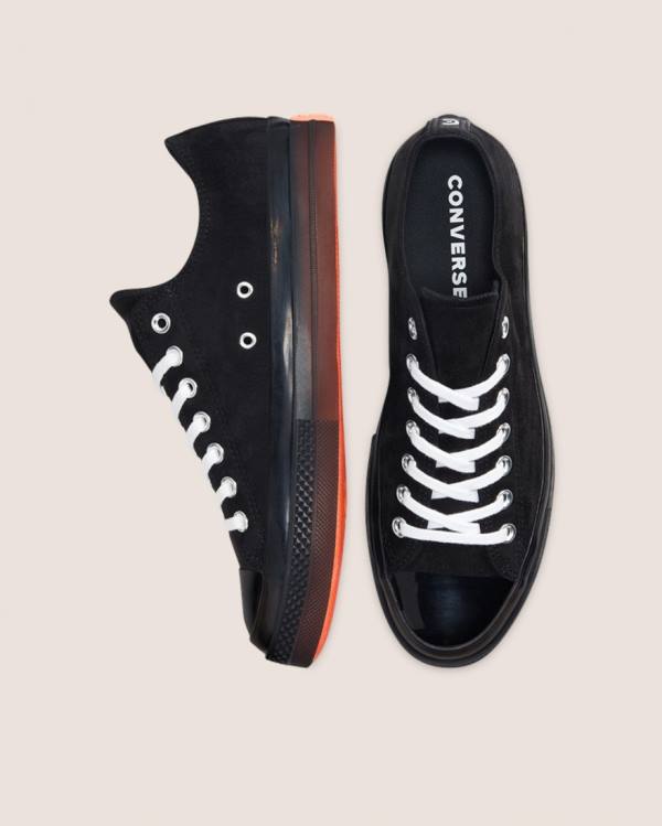 Zapatillas Bajas Converse Chuck Taylor All Star CX Stretch Suede Negras | CV-630RMZ