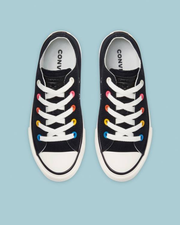 Zapatillas Bajas Converse Chuck Taylor All Star My Story Negras | CV-648TXR