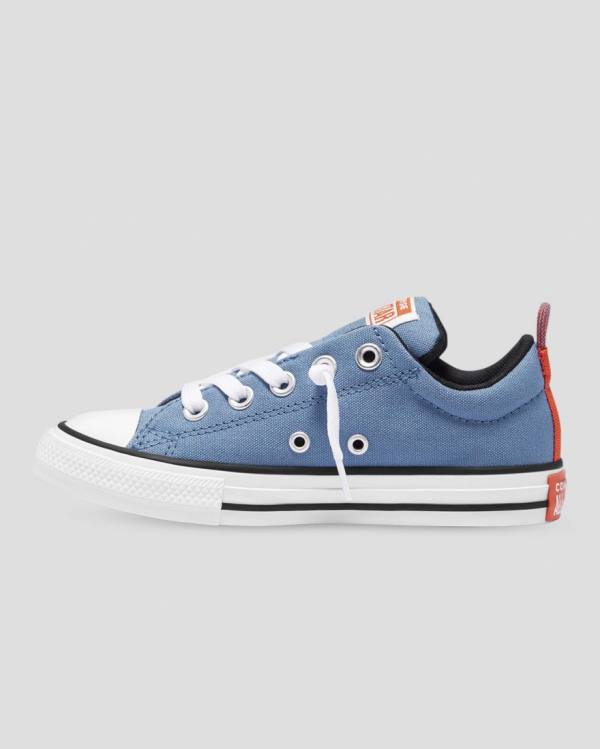 Zapatillas Bajas Converse Chuck Taylor All Star Street Slip Azules | CV-726UQY