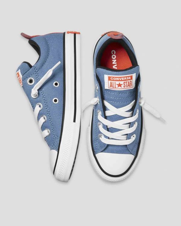 Zapatillas Bajas Converse Chuck Taylor All Star Street Slip Azules | CV-726UQY