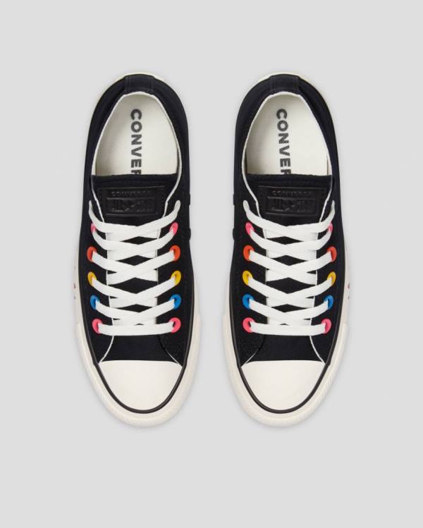 Zapatillas Bajas Converse Chuck Taylor All Star My Story Negras | CV-870SVQ