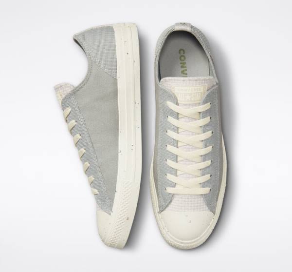 Zapatillas Bajas Converse Chuck Taylor All Star Crafted Canvas Verde Oliva Marrones | CV-947IBU