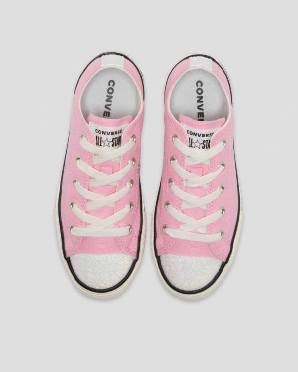 Zapatillas Bajas Converse Chuck Taylor All Star UV Glitter Rosas | CV-963SVO