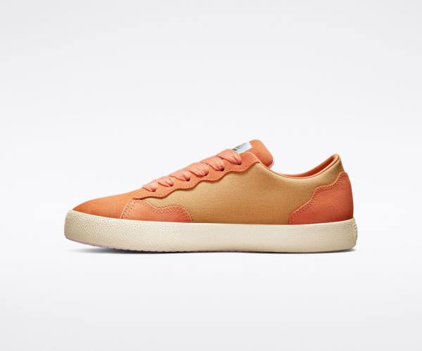 Zapatillas Bajas Converse GOLF le FLEUR GLF 2.0 Amarillo Oscuro Cobra Marrones Blancas | CV-523RTX