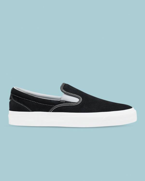 Zapatillas Bajas Converse One Star CC Slip On Negras | CV-435UEO