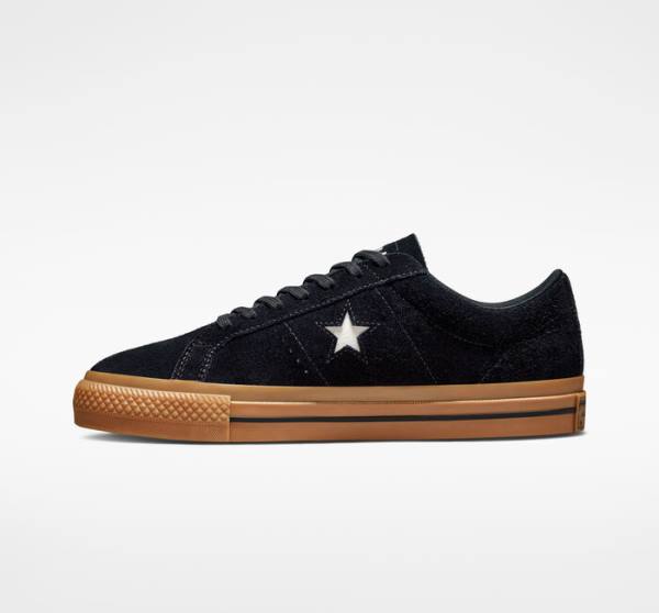 Zapatillas Bajas Converse Peanuts One Star Negras Naranjas | CV-598QWO