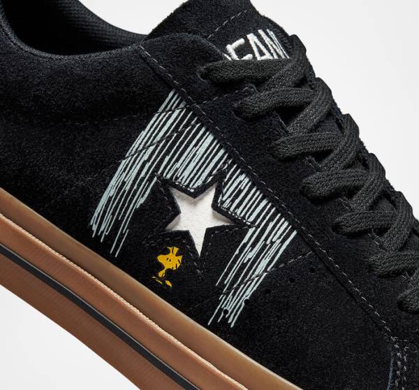 Zapatillas Bajas Converse Peanuts One Star Negras Naranjas | CV-951CWT