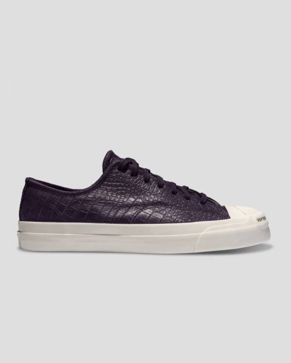 Zapatillas Bajas Converse Pop Trading Co Jack Purcell Pro Moradas Negras | CV-213ZJP