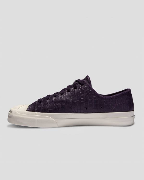 Zapatillas Bajas Converse Pop Trading Co Jack Purcell Pro Moradas Negras | CV-703JTC