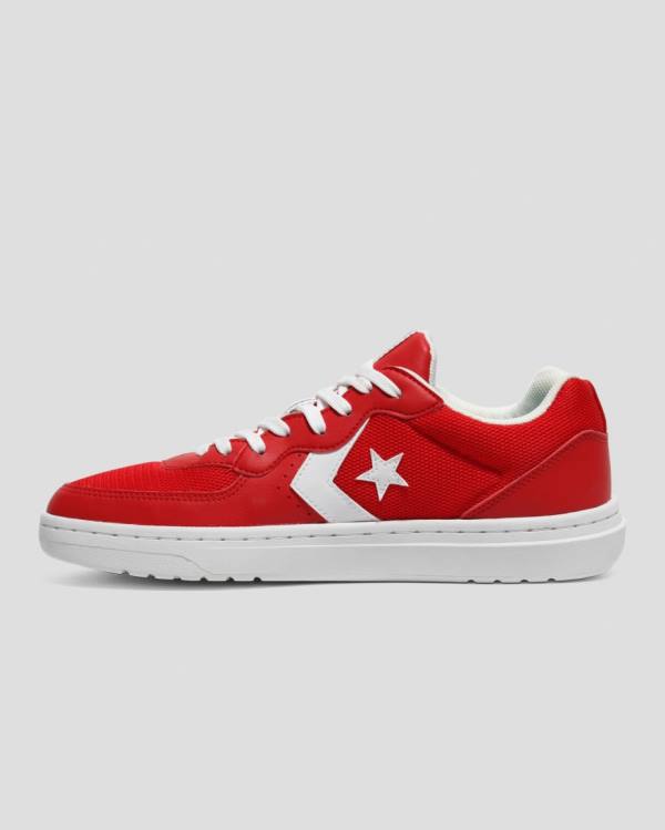 Zapatillas Bajas Converse Rival Synthetic Cuero Twisted Summer Rojas | CV-632NWX