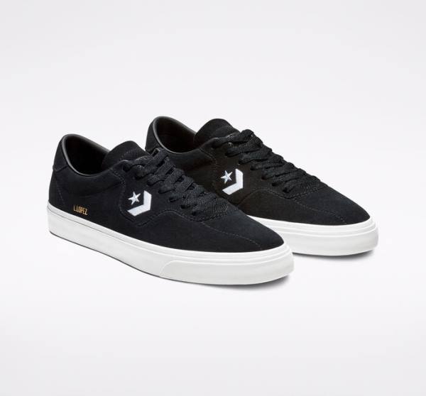 Zapatillas Skate Converse CONS Louie Lopez Pro Negras Blancas | CV-420SUN